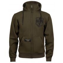 West Coast Choppers - Sweat zippé OG ATX vert olive - M