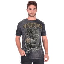 West Coast Choppers - Tee shirt Chief dark grey - XL