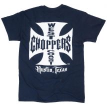 West Coast Choppers - Tee shirt OG ATX navy white - XL