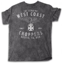 West Coast Choppers - Tee shirt Rennabteilung gris vintage - 2 XL