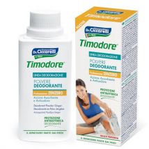 Timodore polvere deodorante allo zenzero ad azione assorbente e antisudore 75gr
