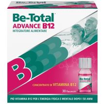 Be-total advance b12 integratore energetico 30 flaconi