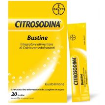 Citrosodina integratore alimentare e digestivo 20 bustine effervescenti