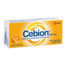 Cebion vitamina c gusto arancia 20 compresse masticabili