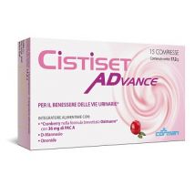 Cistiset advance integratore vie urinarie 15 compresse