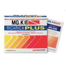 Mgk vis ricarica plus integratore energetico 14 bustine