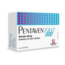 Pentaven fast 500 20cpr