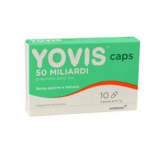 Yovis caps 50 miliardi fermenti lattici per equilibrio flora batterica intestinale 10 capsule