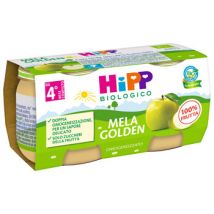 Hipp bio omogeneizzato mela golden 2vasettix80g