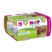 Hipp bio omogeneizzato manzo 4vasettix80g