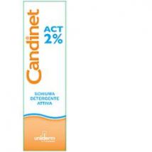Candinet act 2% schiuma detergente intimo 150ml