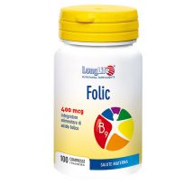 Folic 400 100tav 33g longlife