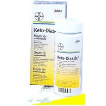 Ascensia ketodiastix test glucosio e corpi chetonici nelle urine 50strisce