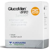 Menarini glucomen areo sensor 25 strisce