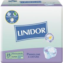 Linidor pan cint sup g 15pz 17