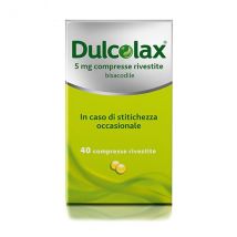 Dulcolax compresse contro la stitichezza occasionale 40 compresse rivestite 5 mg