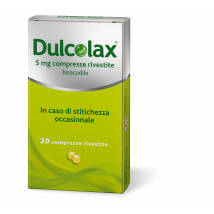 Dulcolax compresse contro la stitichezza occasionale 20 compresse rivestite 5 mg