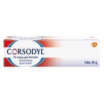 Corsodyl*gel dent 30g 1g/100g