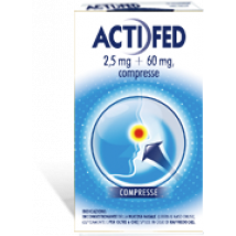 Actifed*12cpr 2,5mg+60mg