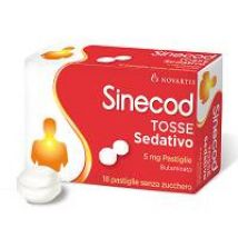 Sinecod tosse sed*18past 5mg