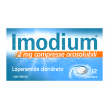Imodium 12 compresse orosolubili 2mg