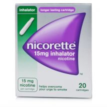 Nicorette soluzione per inalazione per aiutare a smettere di fumare 20 flaconcini 1d 15mg