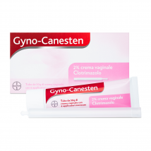 Gyno-canesten crema vaginale per uso interno con clotrimazolo 2% per il trattamento di candidosi e infezioni vaginali 30g