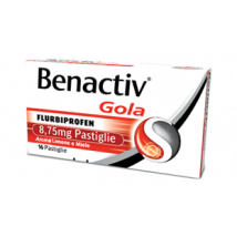 Benactiv gola 16 pastiglie limone miele