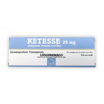 Ketesse*20cpr riv 25mg