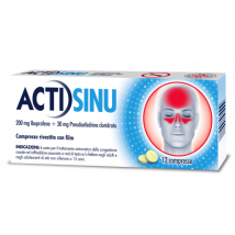 Actisinu*12cpr 200mg piu 30mg