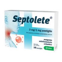 Septolete*16past 3mg piu 1mg eucal