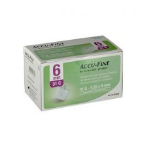 Roche accu-fine ago penna per insulina gauge31x6mm 100 pezzi