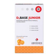 D3base junior vitamina d 30 caramelle gommose arancia