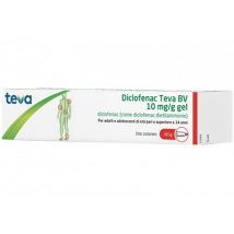 Diclofenac teva*gel 60g 1%