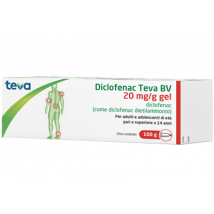 Diclofenac teva*gel 100g 2%