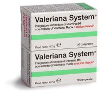 Valeriana system 30cpr piu 30cpr