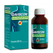 Gaviscon sciroppo per il bruciore di stomaco occasionale gusto menta sospensione orale 200ml