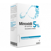 Minoxidil biorga 5% soluzione cutanea 3 flaconi