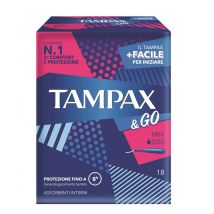 Tampax&go mini 18pz