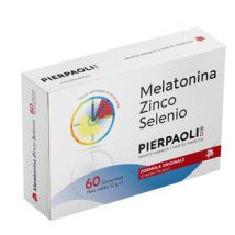 Melatonina zinco selenio integratore insonnia 60 compresse