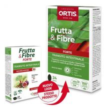 Ortis frutta & fibre forte transito intestinale 24 compresse