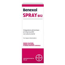 Benexol spray per integrazione di vitamina b12 con edulcorante 15ml