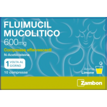 Fluimucil mucolitico 10 compresse effervescenti 600mg