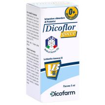 Dicoflor gocce probiotici per l'equilibrio della flora intestinale 5ml