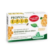 Epid propoli plus gusto arancia benessere gola 20 compresse