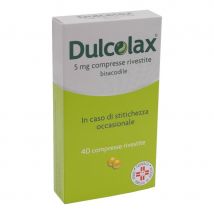 Dulcolax compresse contro la stitichezza occasionale 40 compresse rivestite 5 mg