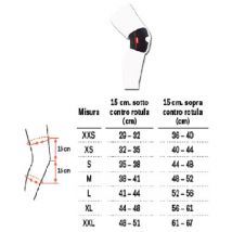 Genu carezza patella stabilizzatore misura m