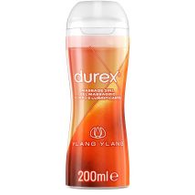 Durex massage 2 in 1 ylang ylang gel lubrificante delicato a base acquosa indicato anche per i massaggi 200ml