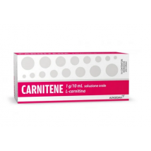 Carnitene per mancanza di l-carnitina 10 flaconi 1g/10ml