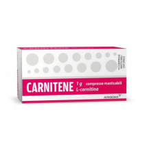 Carnitene per mancanza di l-carnitina 10 compresse masticabili 1g